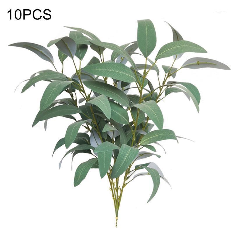 10/20Pcs Artificial Silk Eucalyptus Leaves Long Branch Green Fake Plants Spring Wedding Home Decoration Arrangement faux foliage1
10/20Pcs Artificial Silk Eucalyptus Leaves Long Branch Green Fake Plants Spring Wedding Home Decoration Arrangement faux foliage1
