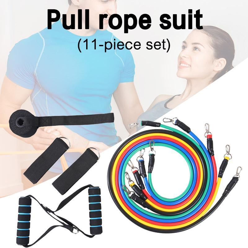 11pcs/Set Elastic Bands Pull Rope for Home Gym Equipment Workout Fitness Exercise Resistance Training Accessories MU86691
11pcs/Set Elastic Bands Pull Rope for Home Gym Equipment Workout Fitness Exercise Resistance Training Accessories MU86691