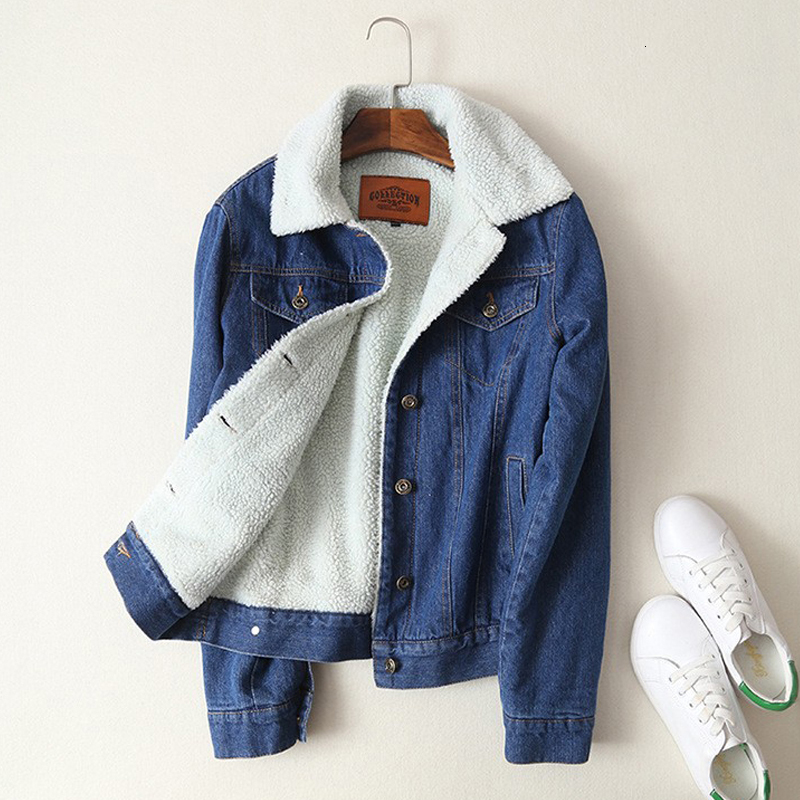 2021 New Autumn Winter Denim Jacket for Woman with Cotton Outwear Solid Turn Down Collar Unique Breasted Thick Short Casual Coat Style 7coo, Denim blue.
2021 New Autumn Winter Denim Jacket for Woman with Cotton Outwear Solid Turn Down Collar Unique Breasted Thick Short Casual Coat Style 7coo, Denim blue.