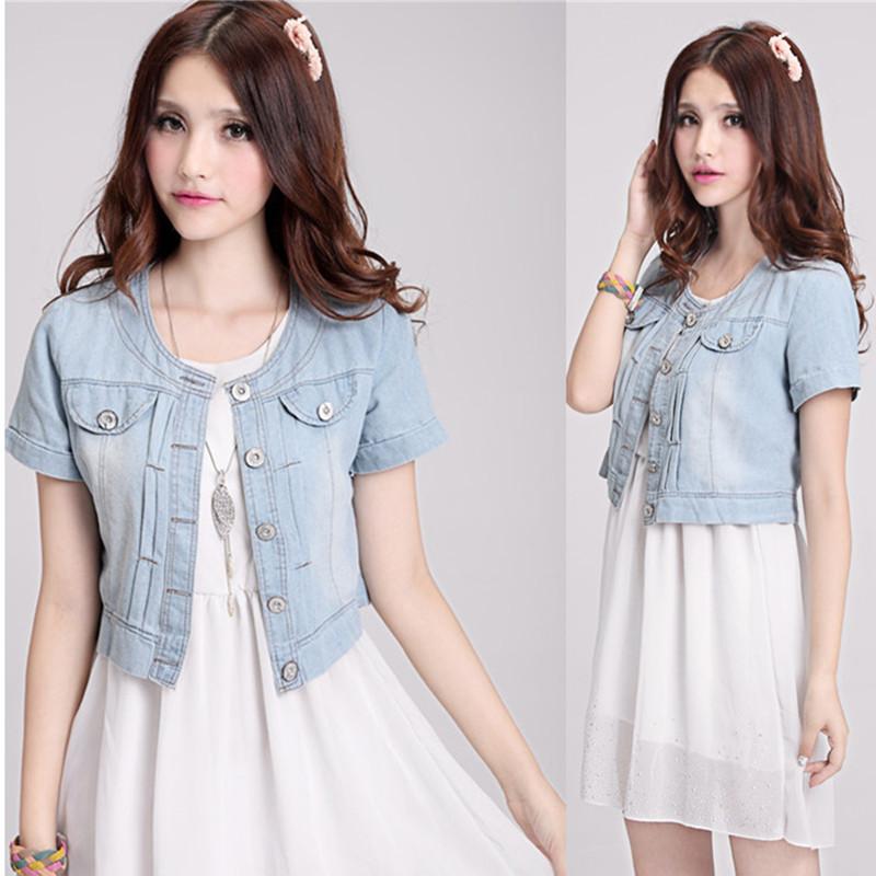 Free shipping 2020 New Fashion Women Round Neck Short Denim Jean Jacket Coat Half Sleeve Button M L XL XXL 3XL, Blue
Free shipping 2020 New Fashion Women Round Neck Short Denim Jean Jacket Coat Half Sleeve Button M L XL XXL 3XL, Blue