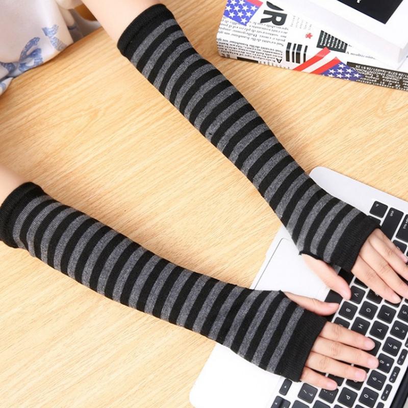 Winter Autumn Wrist Arm Hand Arm Warmers Women Men Knitted Long Fingerless Gloves Sleeve Soft Warm Mitten Elbow Mittens
Winter Autumn Wrist Arm Hand Arm Warmers Women Men Knitted Long Fingerless Gloves Sleeve Soft Warm Mitten Elbow Mittens