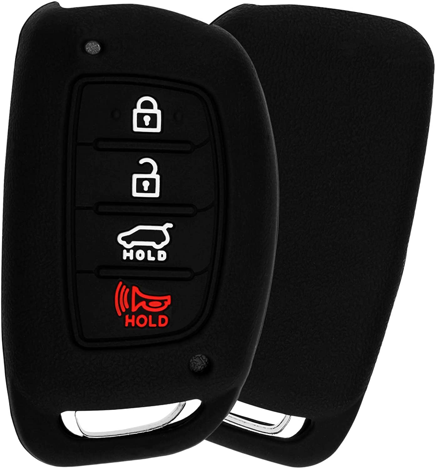 KeyGuardz Keyless Entry Remote Car Flip Key Fob Outer Shell Cover Soft Rubber Case for Hyundai Santa Fe Sonata Tucson, Black
KeyGuardz Keyless Entry Remote Car Flip Key Fob Outer Shell Cover Soft Rubber Case for Hyundai Santa Fe Sonata Tucson, Black