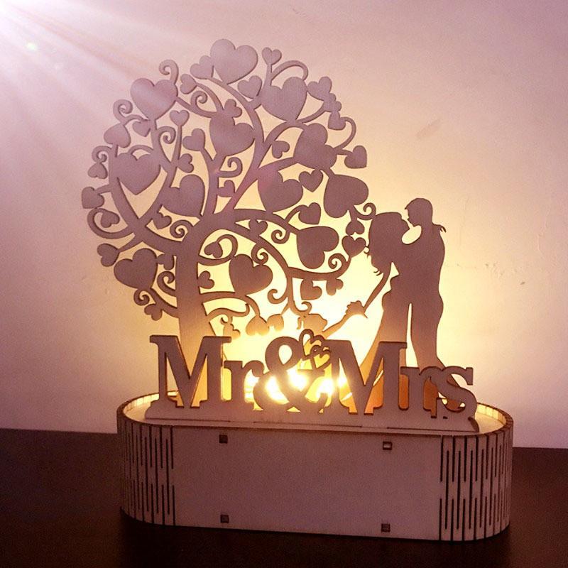 Wooden Decoration Wedding DIY Night Light Christmas Decoration Wedding Reception Warm Atmosphere Valentine Gift Home
Wooden Decoration Wedding DIY Night Light Christmas Decoration Wedding Reception Warm Atmosphere Valentine Gift Home