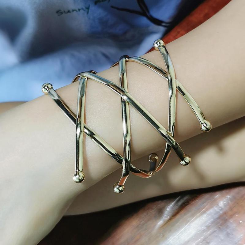 Punk Alloy Statement For Women Metal Geometric Bracelets Femme Fashion Unusual Jewelry Accessories UKMOC
Punk Alloy Statement For Women Metal Geometric Bracelets Femme Fashion Unusual Jewelry Accessories UKMOC