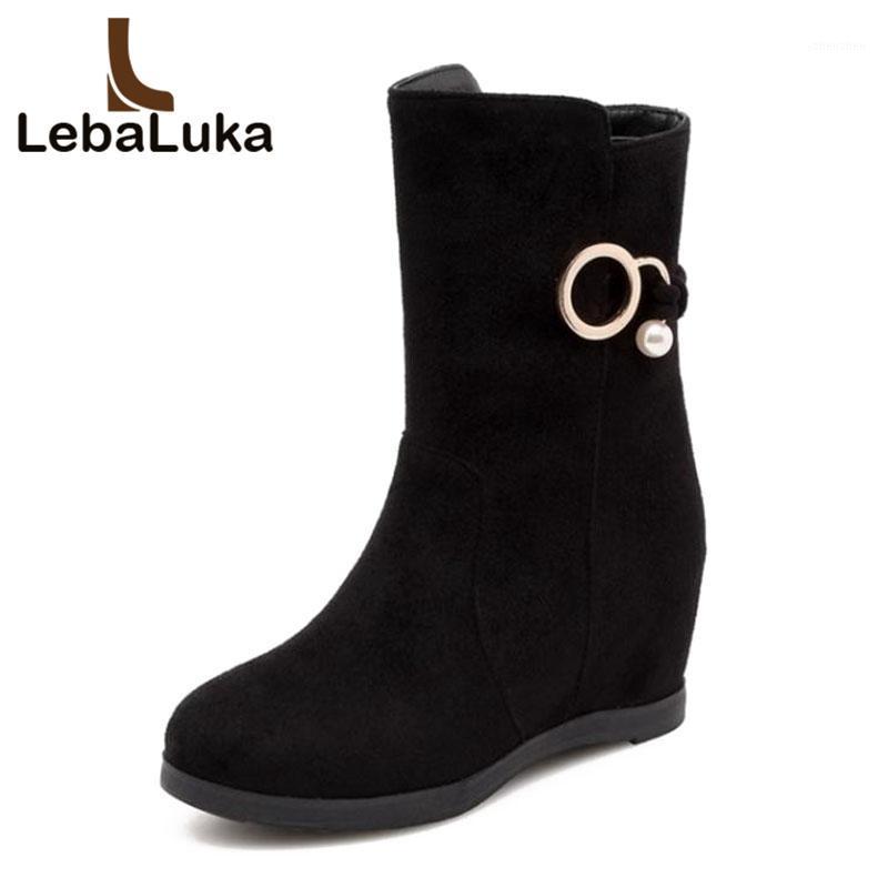 Boots Tuyoki Women Short Fur Winter Warm Mid Calf Beads Inside Heels Shoes Woman Fashion Ladies Footwear Size 34-401, Black
Boots Tuyoki Women Short Fur Winter Warm Mid Calf Beads Inside Heels Shoes Woman Fashion Ladies Footwear Size 34-401, Black