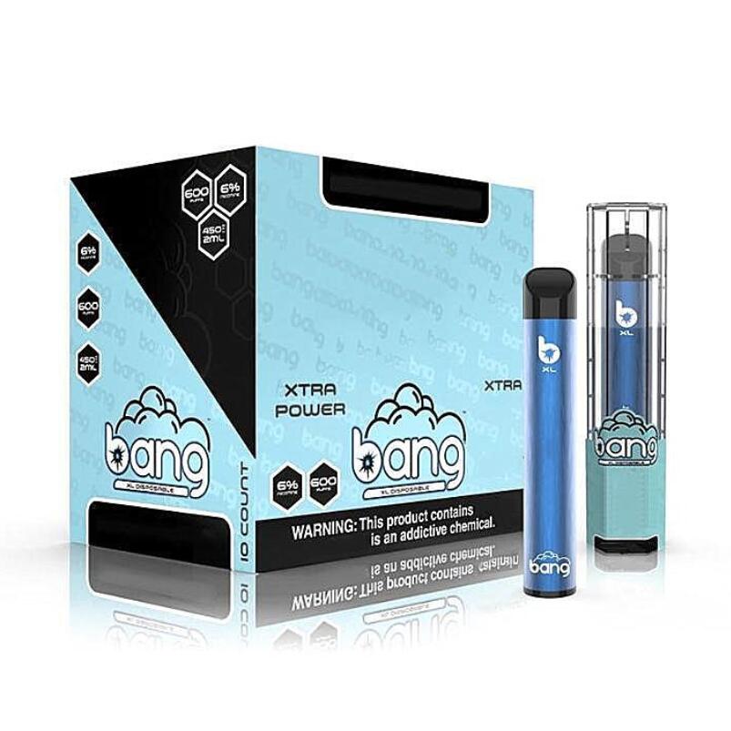 Bang XL Xtra Disposable Device Pod Pre-filled 2ml Cartridge 450mAh Battery 600 Puff Vape Empty Pen VS Posh PLUS Bar Flow DHL
Bang XL Xtra Disposable Device Pod Pre-filled 2ml Cartridge 450mAh Battery 600 Puff Vape Empty Pen VS Posh PLUS Bar Flow DHL