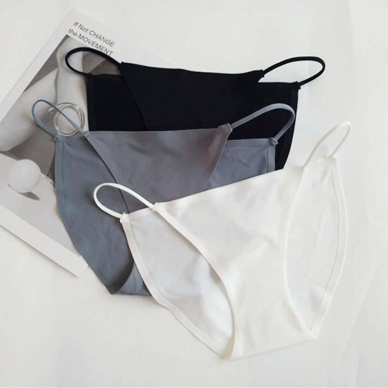 Ice Silk Seamless Transparent Panties Ultra-thin Breathable Low-waist Sexy Women Underwear Thongs Girls G-string Female Lingerie, Black
Ice Silk Seamless Transparent Panties Ultra-thin Breathable Low-waist Sexy Women Underwear Thongs Girls G-string Female Lingerie, Black