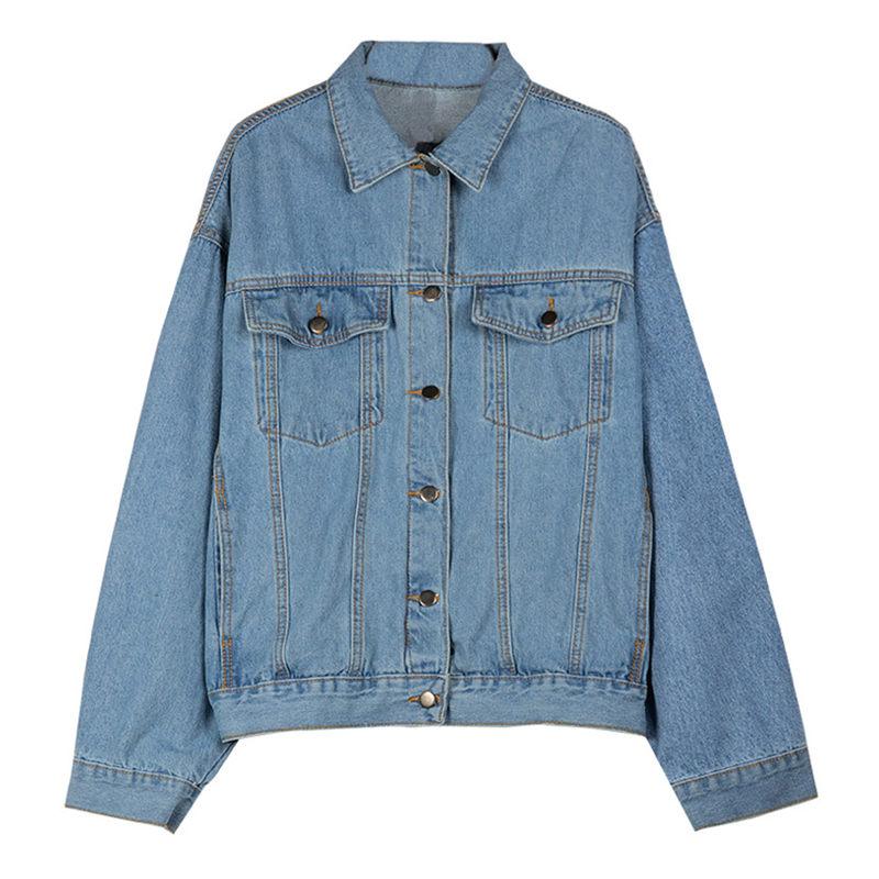 Denim Jacket Women Spring Autumn 2020 Korean Loose Wild Lapel Long Sleeve Jacket Jeans Women' Big Size Cowboy Outerwear f577, Casual jacket jeans
Denim Jacket Women Spring Autumn 2020 Korean Loose Wild Lapel Long Sleeve Jacket Jeans Women' Big Size Cowboy Outerwear f577, Casual jacket jeans
