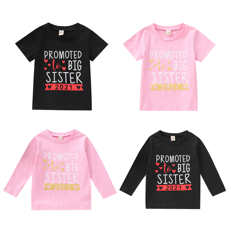 Kids Girls Letter T-shirts Toddler Short Sleeve Tops Baby Long Sleeve Shirts Kids Casual Clothes Teens Leisure Outfits 1-7T 06210202, Pink short sleeve
Kids Girls Letter T-shirts Toddler Short Sleeve Tops Baby Long Sleeve Shirts Kids Casual Clothes Teens Leisure Outfits 1-7T 06210202, Pink short sleeve