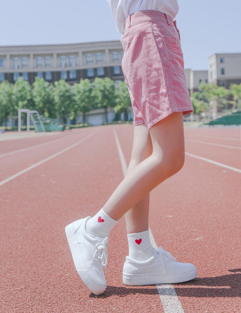 New Red Pink Heart Cute White Black Color socks Women Cotton Socks Japanese Autumn Short Women Free size, 5 pairs
New Red Pink Heart Cute White Black Color socks Women Cotton Socks Japanese Autumn Short Women Free size, 5 pairs