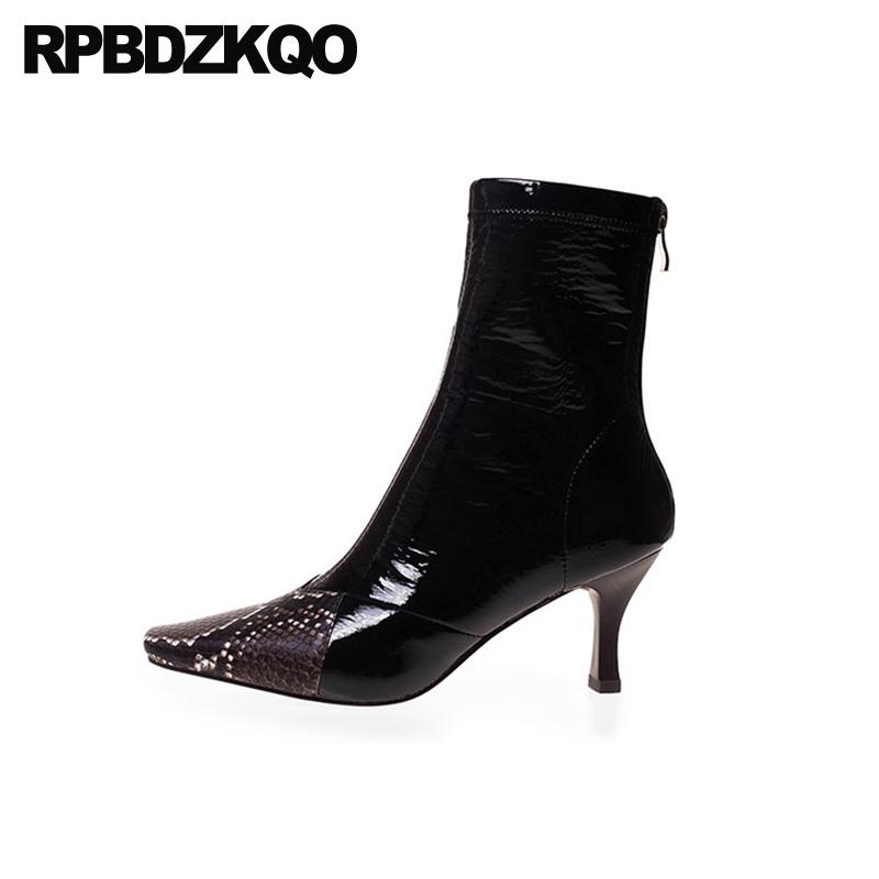 snake snakeskin square toe shoes women stiletto 10 black high heel big size ankle patent leather boots waterproof
snake snakeskin square toe shoes women stiletto 10 black high heel big size ankle patent leather boots waterproof