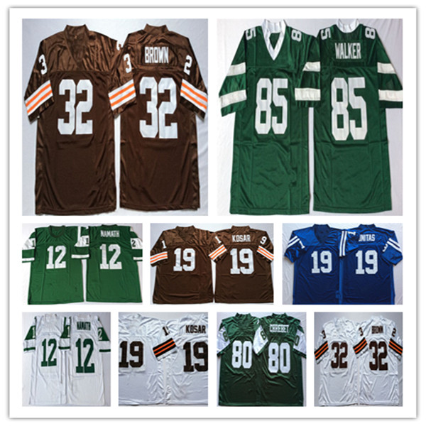 Men Retired Football Jim Brown Joe Namath Joe Klecko Curtis Martin Mark Gastineau Dennis Byrd Wesley Walker Bernie Kosar Johnny Unitas Jerse, As pic
Men Retired Football Jim Brown Joe Namath Joe Klecko Curtis Martin Mark Gastineau Dennis Byrd Wesley Walker Bernie Kosar Johnny Unitas Jerse, As pic
