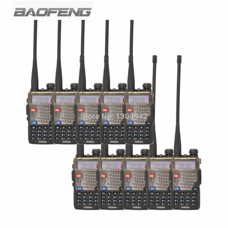 10 PCS BaoFeng UV-5RE Plus Talkie Walkie Dual Band VHF 136-174MHz&UHF 400-520MHz Transceiver Two Way Radio Portable Interphone
10 PCS BaoFeng UV-5RE Plus Talkie Walkie Dual Band VHF 136-174MHz&UHF 400-520MHz Transceiver Two Way Radio Portable Interphone