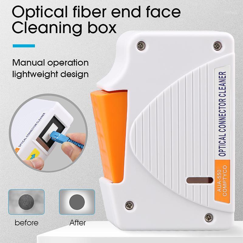 AUA-550 Fiber End Face Cleaning Box Fiber Wiping Tool Pigtail Cleaner Cassette Ftth Optic Cleaner Tools for SC/ST/FC/LC1
AUA-550 Fiber End Face Cleaning Box Fiber Wiping Tool Pigtail Cleaner Cassette Ftth Optic Cleaner Tools for SC/ST/FC/LC1
