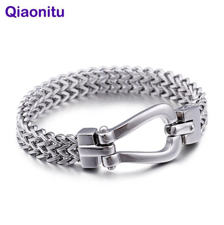 Punk Polished Cast Solid Mesh Stainless Steel Men Bracelet Fashion Jewelry Chain Link Friendship Mens Biker Bracelets & Bangles
Punk Polished Cast Solid Mesh Stainless Steel Men Bracelet Fashion Jewelry Chain Link Friendship Mens Biker Bracelets & Bangles