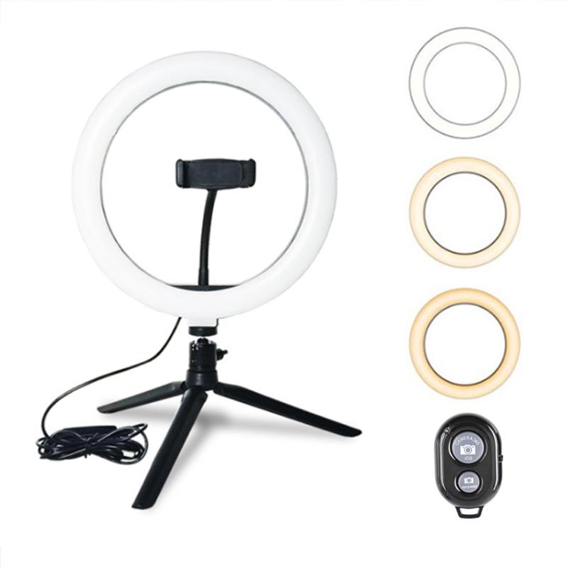 LED Ring Light Studio Photo Video Dimmable Lamp Tripod Stand Selfie Camera Phone with Remote Control for Live Youtobe Makeup
LED Ring Light Studio Photo Video Dimmable Lamp Tripod Stand Selfie Camera Phone with Remote Control for Live Youtobe Makeup