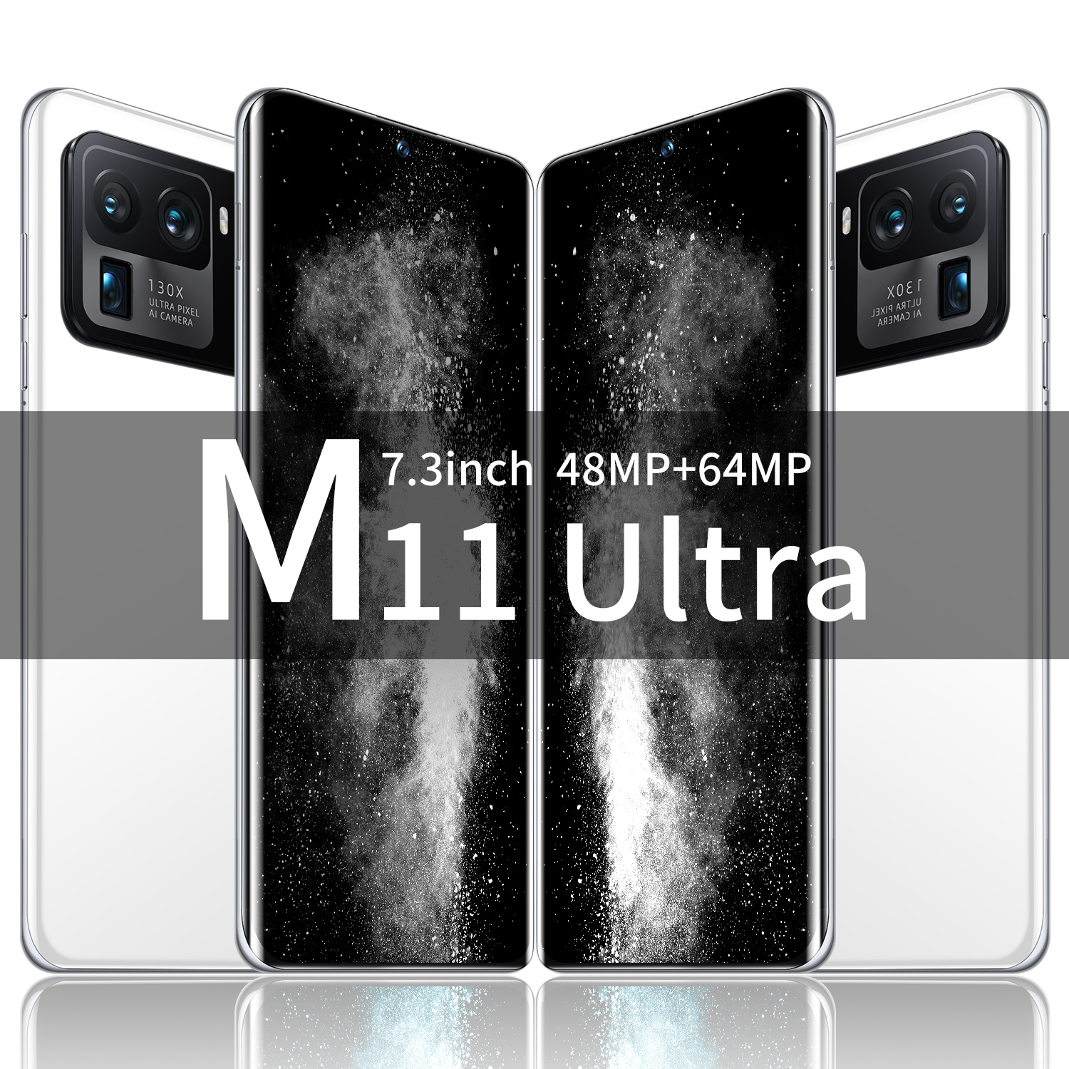 Unlocked Version 7.3 Inch Smart phone Android 11.0 16GB + 512GB 6800mAh Big Battery Deca Core CPU Mobile Phone Dual Cameras Face ID 5G 4G TEL, Gold
Unlocked Version 7.3 Inch Smart phone Android 11.0 16GB + 512GB 6800mAh Big Battery Deca Core CPU Mobile Phone Dual Cameras Face ID 5G 4G TEL, Gold