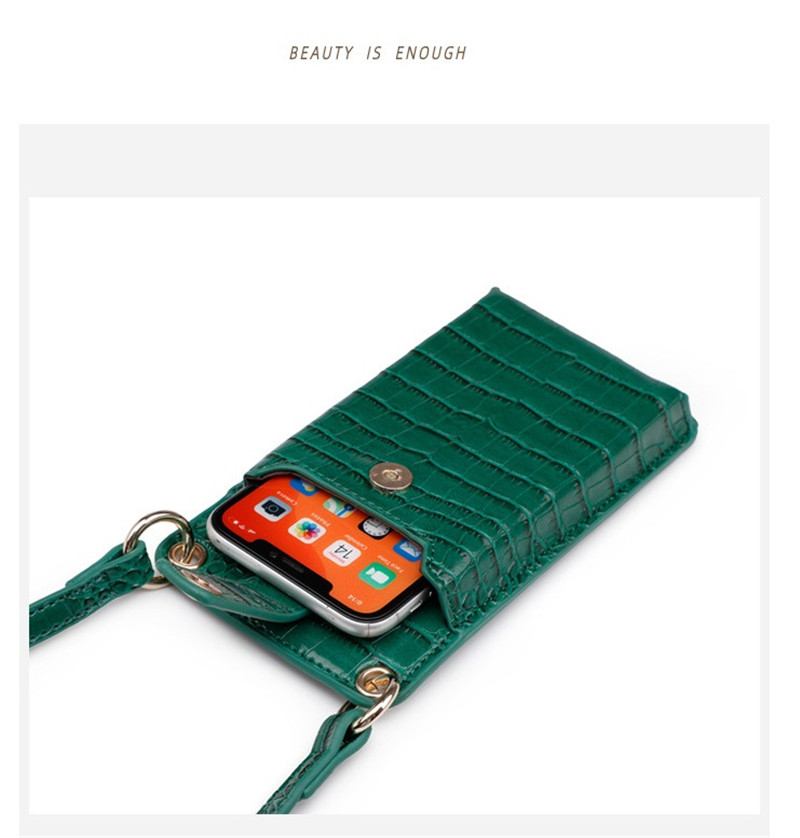 HBP Crocodile pattern Fashion wallet with Universal mobile phone case PU leather Hasp wallet flip anti-fall protective cover
