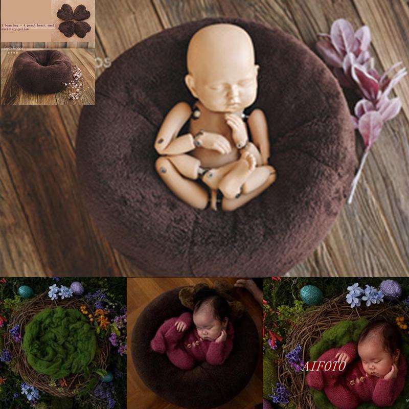 Newborn Photography Props Accessories Baby Posing Round Beanbag Auxiliary Pillow Mini Sofa Posture Aided Fotografia Studio Photo
Newborn Photography Props Accessories Baby Posing Round Beanbag Auxiliary Pillow Mini Sofa Posture Aided Fotografia Studio Photo