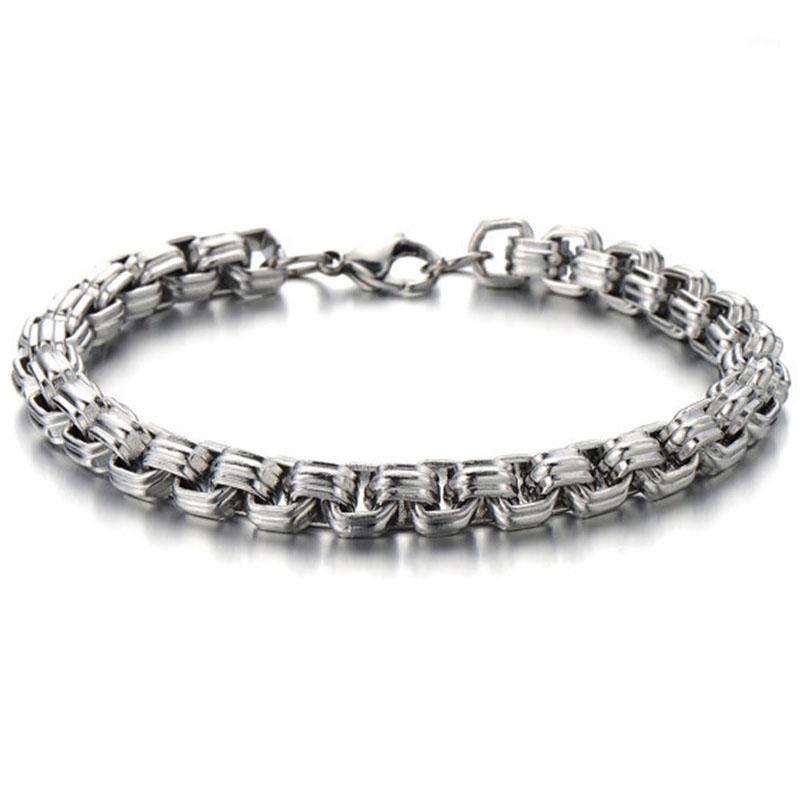 charm bracelets mens stainless steel bracelets Steel color personality hip hop bracelet jewelry gifts male accessories wholesale1 
charm bracelets mens stainless steel bracelets Steel color personality hip hop bracelet jewelry gifts male accessories wholesale1