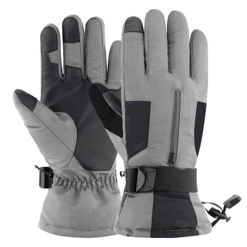 New-Ski Gloves Waterproof Gloves with Touchsn Function Snowboard Thermal Warm Snowmobile Snow Men Women, Black
New-Ski Gloves Waterproof Gloves with Touchsn Function Snowboard Thermal Warm Snowmobile Snow Men Women, Black