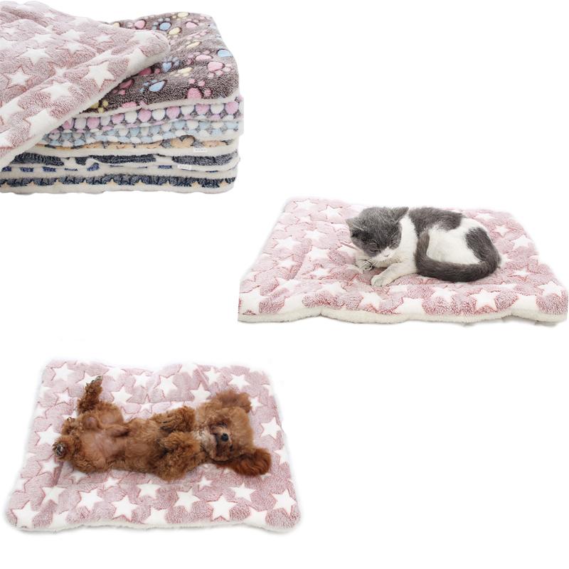 New Cute Dog Bed Mats Soft Flannel Fleece Foot Print Warm Pet Blanket Sleeping Beds Cover Mat For Small Medium Dogs Cats, Pink -bear
New Cute Dog Bed Mats Soft Flannel Fleece Foot Print Warm Pet Blanket Sleeping Beds Cover Mat For Small Medium Dogs Cats, Pink -bear