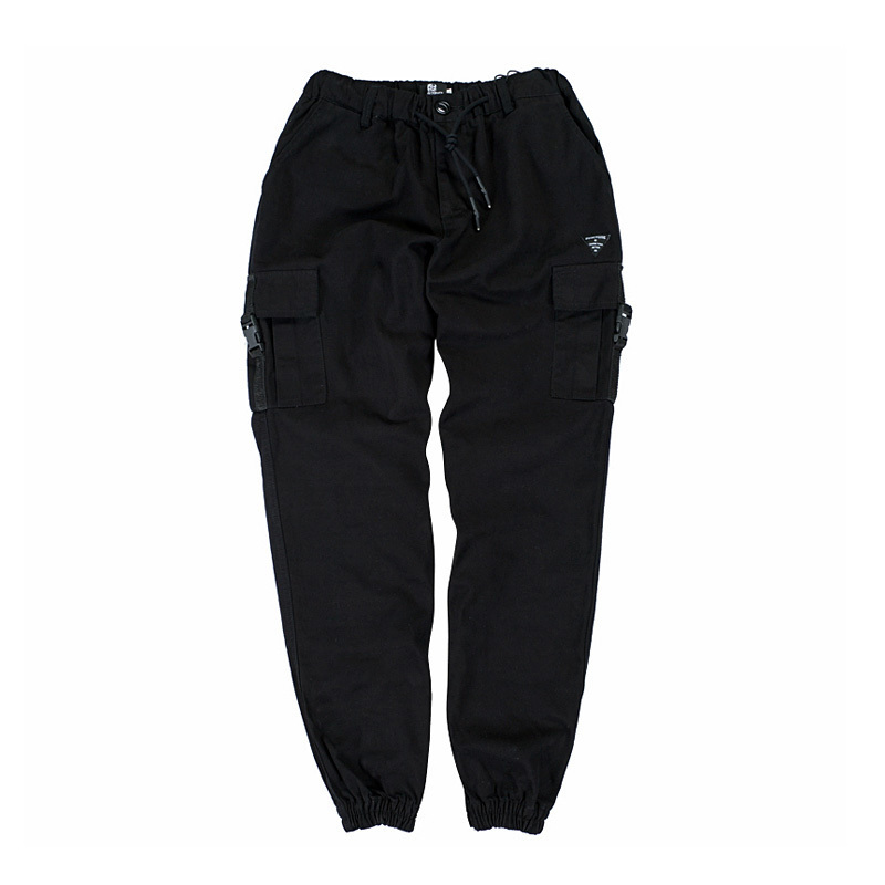 Multi Pockets Cargo Pants Men's Jeans Khaki Black Color American Street Style Hip Hop Jeans Men Fashion Classical Jogger Pants T200614