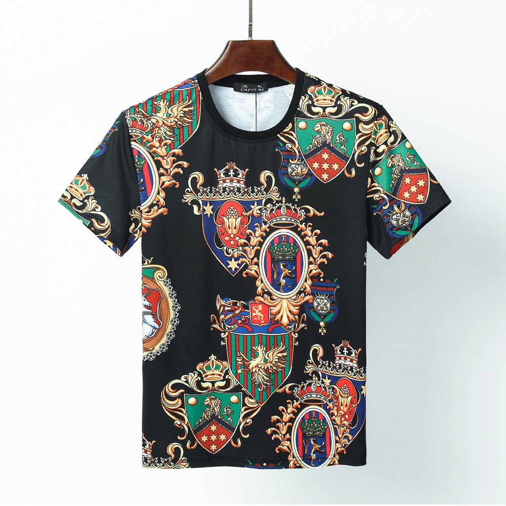 Mens Designer Shirts Printed Animal Royal Badge Short Sleeve Tshirts Summer Hip Hop 100% Cotton Tops Tees Streetwear 1wzw, Black
Mens Designer Shirts Printed Animal Royal Badge Short Sleeve Tshirts Summer Hip Hop 100% Cotton Tops Tees Streetwear 1wzw, Black
