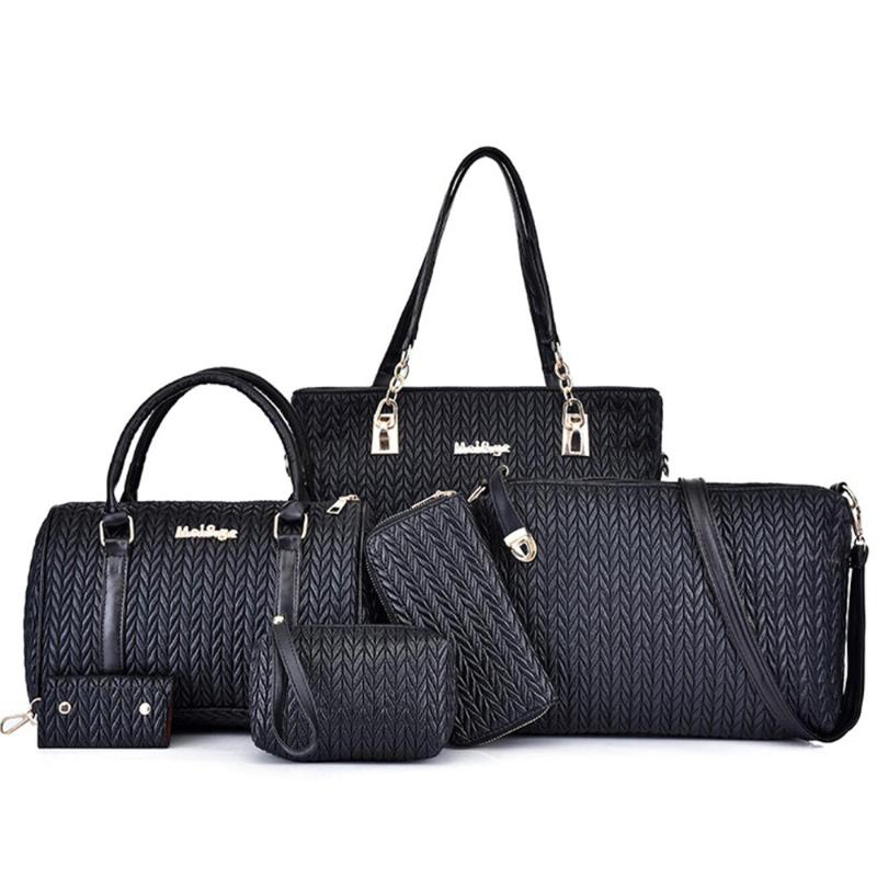Evening Bags 6PCS Series Women Shoulder Bag Luxury PU Leather Leisure Brand Wallet And Handbag Set
Evening Bags 6PCS Series Women Shoulder Bag Luxury PU Leather Leisure Brand Wallet And Handbag Set