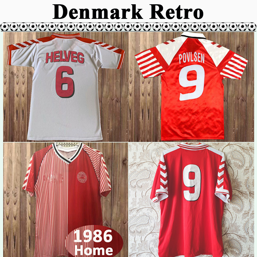 1986 1998 Denmark Retro Mens Soccer Jerseys 1992 M. LAUDRUP HELVEG JØRGENSEN B. LAUDRUP Home Red Away White Football Shirt Uniforms, Fg1065 1986 home
1986 1998 Denmark Retro Mens Soccer Jerseys 1992 M. LAUDRUP HELVEG JØRGENSEN B. LAUDRUP Home Red Away White Football Shirt Uniforms, Fg1065 1986 home