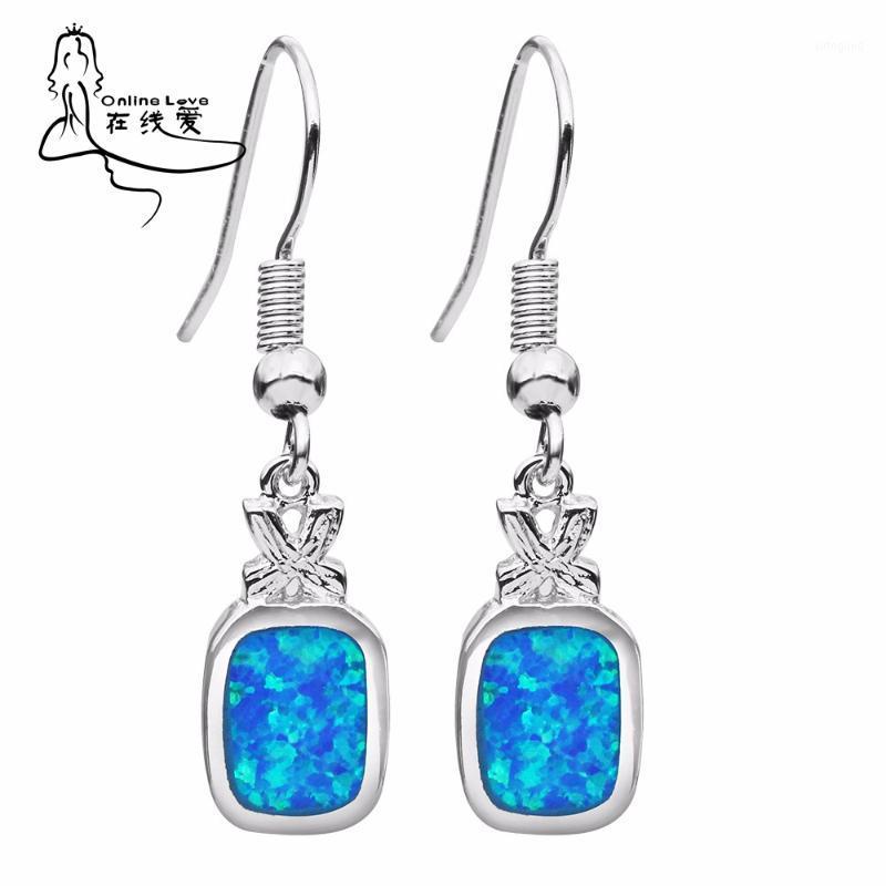 Dangle & Chandelier Arrival Silver Plated Top Quality Blue Opal Earrings For Women Gift ER2421
Dangle & Chandelier Arrival Silver Plated Top Quality Blue Opal Earrings For Women Gift ER2421