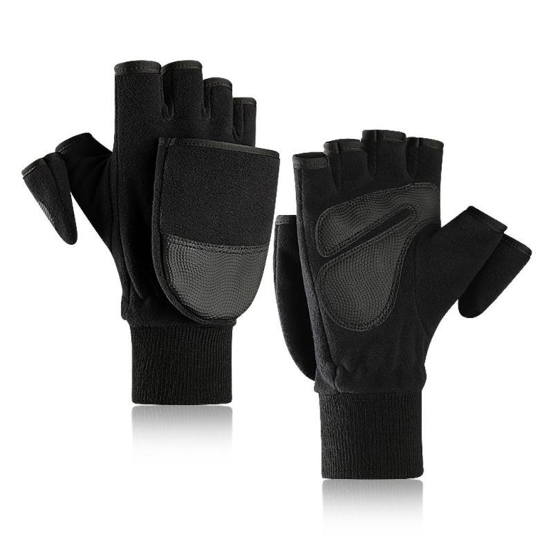 Winter Top Selling New Thick Warm Guantes Men's Gloves Outdoor Photography Gloves Solid Color Patchwork Half Finger Mittens
Winter Top Selling New Thick Warm Guantes Men's Gloves Outdoor Photography Gloves Solid Color Patchwork Half Finger Mittens