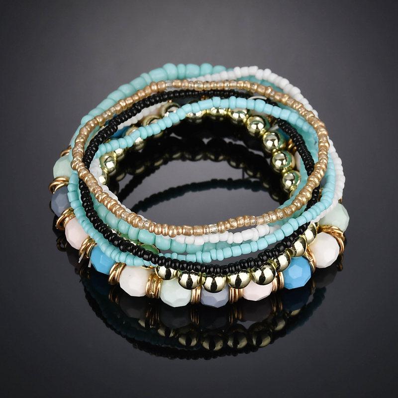 Boho Ethnic Multilayer Small Acrylic Seed Beads Bracelet Handmade Elastic Braslet For Women Girls Summer Hand Jewelry Armbanden
Boho Ethnic Multilayer Small Acrylic Seed Beads Bracelet Handmade Elastic Braslet For Women Girls Summer Hand Jewelry Armbanden