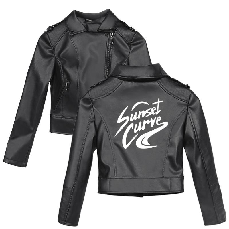 Julie and the Phantoms Clothes Sunset Curve Leather Jackets Women' Jacket Casual Streetwear American Tv Series Fashion Clothes, Black
Julie and the Phantoms Clothes Sunset Curve Leather Jackets Women' Jacket Casual Streetwear American Tv Series Fashion Clothes, Black