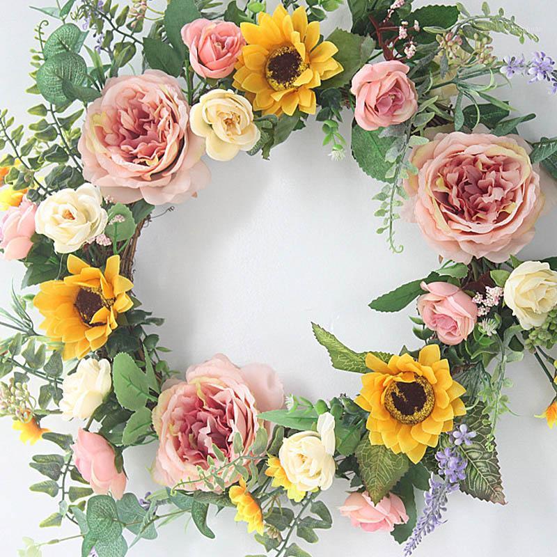40cm Hanging Artificial Brown Peony Flower Wreath Home Wall Window Fake Flower Garland Wedding Prop Party Decoration1, A2
40cm Hanging Artificial Brown Peony Flower Wreath Home Wall Window Fake Flower Garland Wedding Prop Party Decoration1, A2