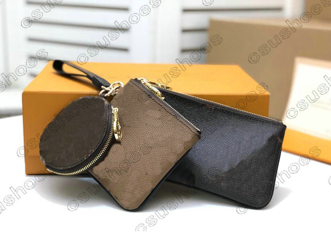 M68756 TRIO 3 in 1 Womens Designer Clutch Bags Handbag Purse Date Code Fashion Key Pouch Cardholder Flower Big Letter Bags
M68756 TRIO 3 in 1 Womens Designer Clutch Bags Handbag Purse Date Code Fashion Key Pouch Cardholder Flower Big Letter Bags