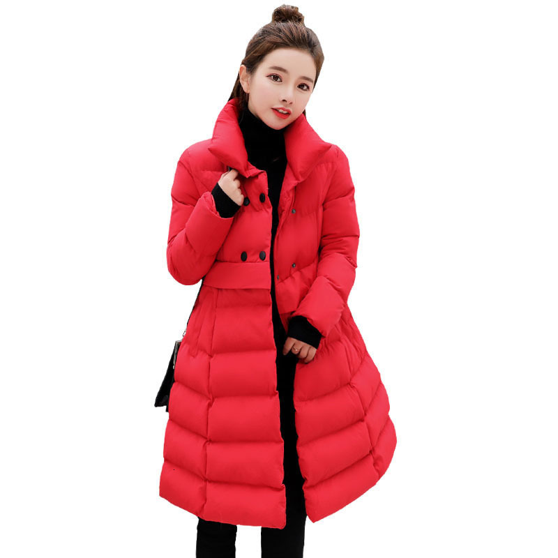 New Down Cotton Coat Long Winter Quilted Female Korean Clothes Fine Women's Clothing Stylish Parka Warm Coats Outwr241 Seb5, Beige
New Down Cotton Coat Long Winter Quilted Female Korean Clothes Fine Women's Clothing Stylish Parka Warm Coats Outwr241 Seb5, Beige