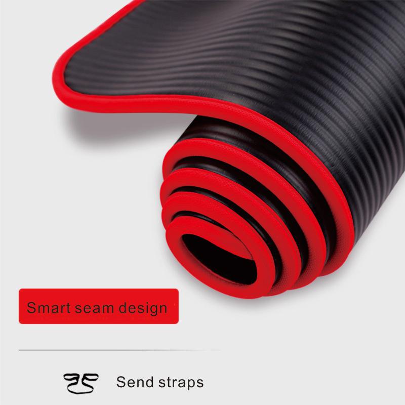 Hemming yoga mats for beginners fitness mats lengthened and widened men and women thickened sports non-slip tasteless yoga b, Black
Hemming yoga mats for beginners fitness mats lengthened and widened men and women thickened sports non-slip tasteless yoga b, Black