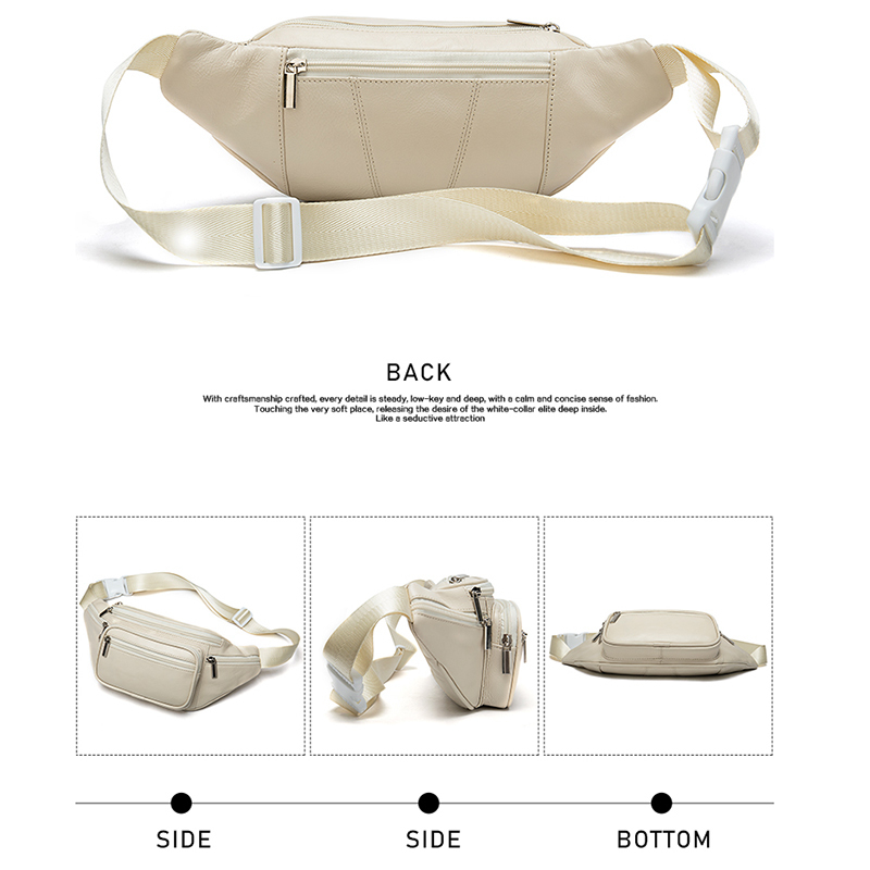 MVA Genuine Leather Belt Bag Women s Waist Bags For Women Fanny Pack Female Waist Pack Belt Waist Bag Woman Phone Bags Bumbag LJ201023