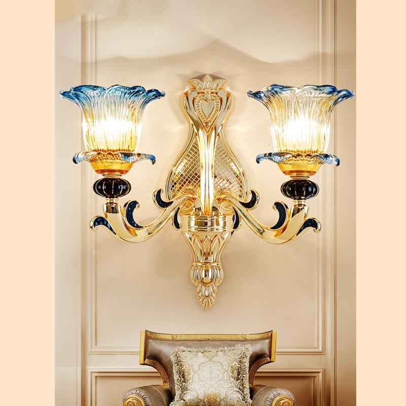 European Wall Lamp Luxurious Living Room Background Creative Ceramic Bedroom Bedside Lamp Corridor Stair Wall Glass Light
European Wall Lamp Luxurious Living Room Background Creative Ceramic Bedroom Bedside Lamp Corridor Stair Wall Glass Light