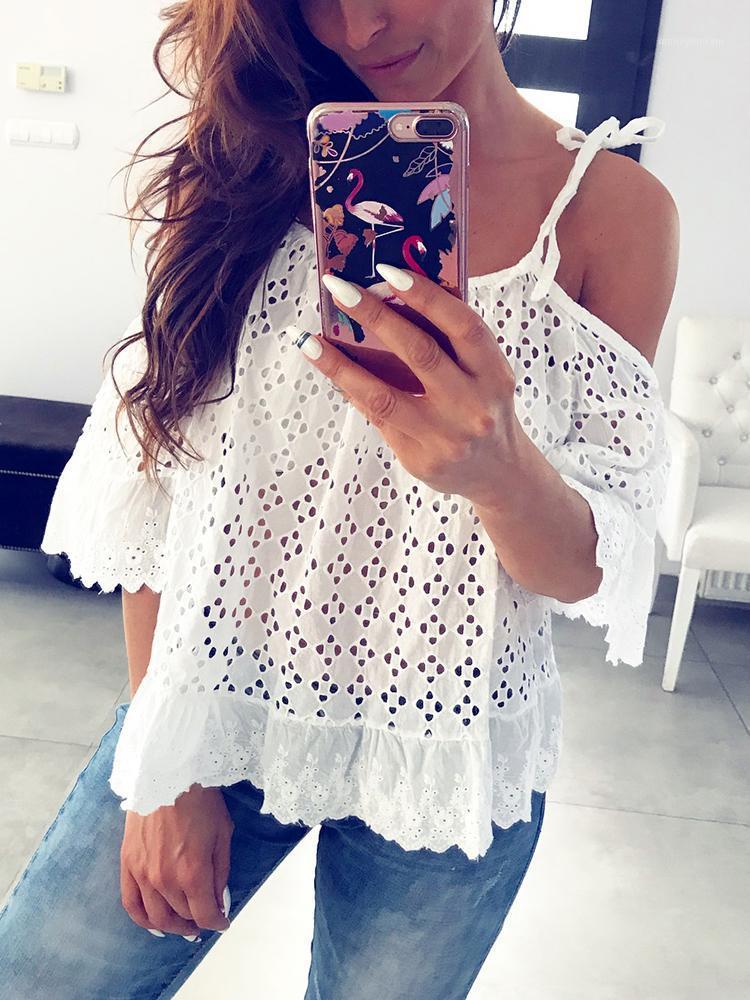 Short Sleeve Women Shirts Solid Lady Girl Hallow Out Blouses Shirts White Causal O-neck Summer Fashion Top1, As pic
Short Sleeve Women Shirts Solid Lady Girl Hallow Out Blouses Shirts White Causal O-neck Summer Fashion Top1, As pic