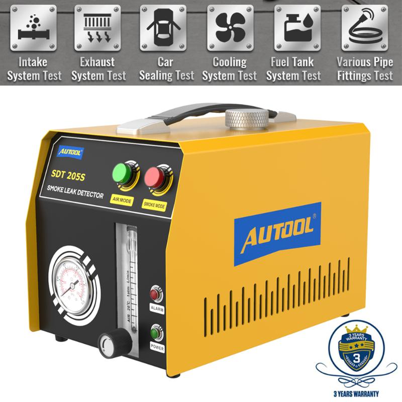 NEW AUTOOL SDT205S Car Smoke Generator Automotive Pipeline Leak Locator Leak Detector Smoke Machine Leakage Analyzer Diagnostic
NEW AUTOOL SDT205S Car Smoke Generator Automotive Pipeline Leak Locator Leak Detector Smoke Machine Leakage Analyzer Diagnostic