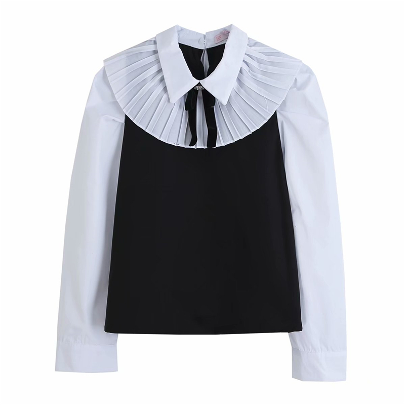 2021 New Sweet Women Pleated Turn Down Collar Shirts Fashion Ladies Diamonds Button Bow Tops Elegant Female Chic Patchwork Blouses T8to, Black
2021 New Sweet Women Pleated Turn Down Collar Shirts Fashion Ladies Diamonds Button Bow Tops Elegant Female Chic Patchwork Blouses T8to, Black