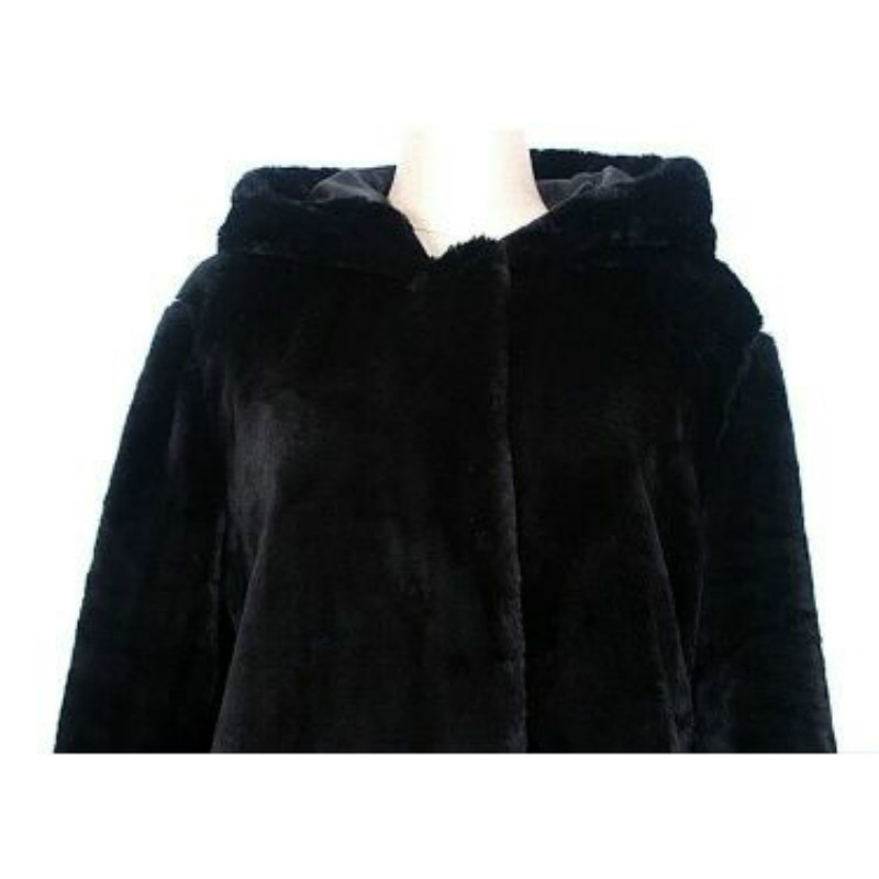 Long Faux Fur Coat Women's Autumn And Winter New Coats Women's Hot Sale Black Plus Size Plush Coat Warm Fur Jacket 201029