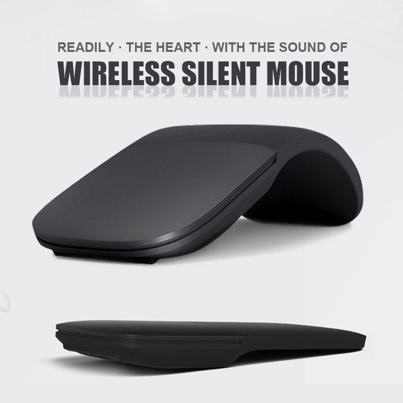 Wireless mouse ultra-thin portable folding new 2020 touch silent desktop universal mouse 3C0081