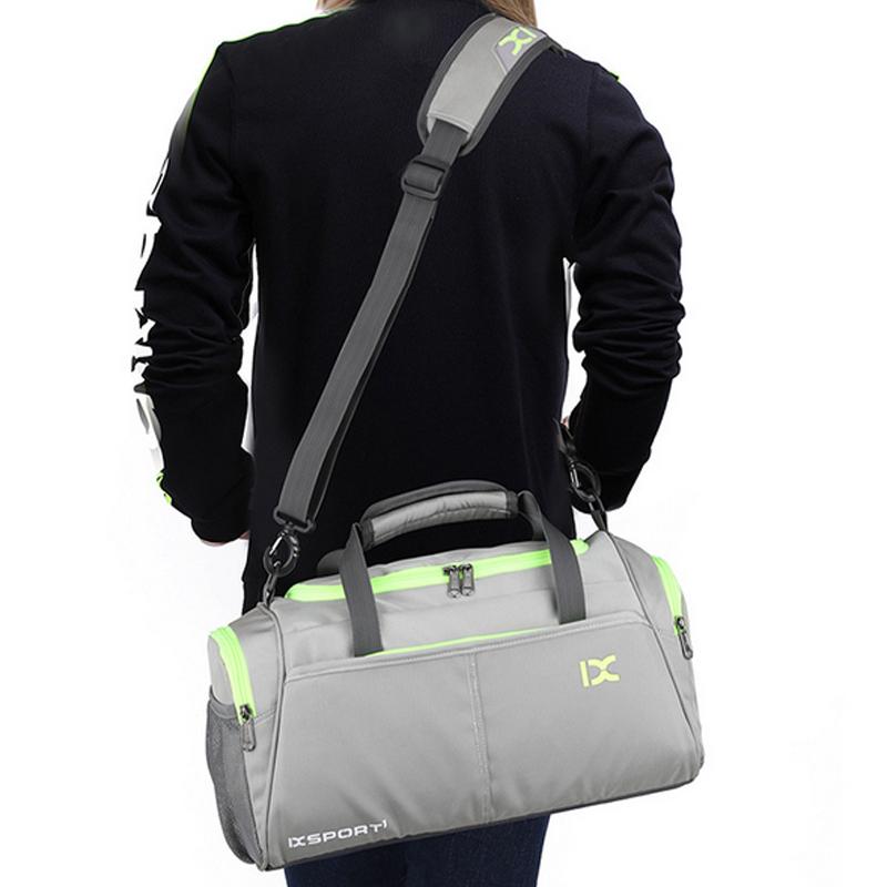22L Multifunction Sports Gym Bag Large Capacity Shoulder Travel Bag Portable Sports Yoga fitness bags for women, Red