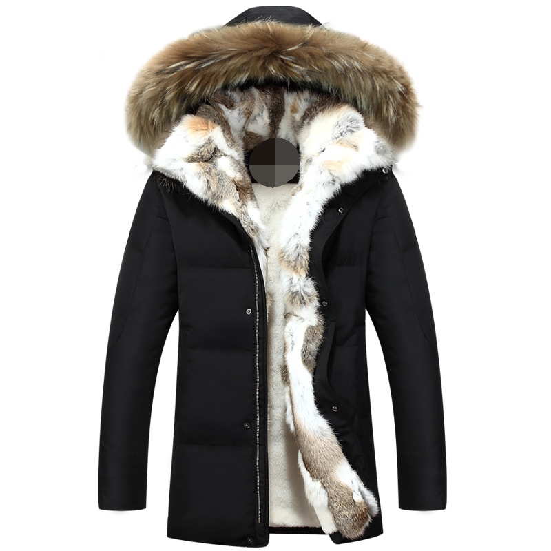 High Quality -40 degree cold down resistant Russia winter jacket men top genuine fur collar thick warm white duck men's winters coat, Yellow 
High Quality -40 degree cold down resistant Russia winter jacket men top genuine fur collar thick warm white duck men's winters coat, Yellow