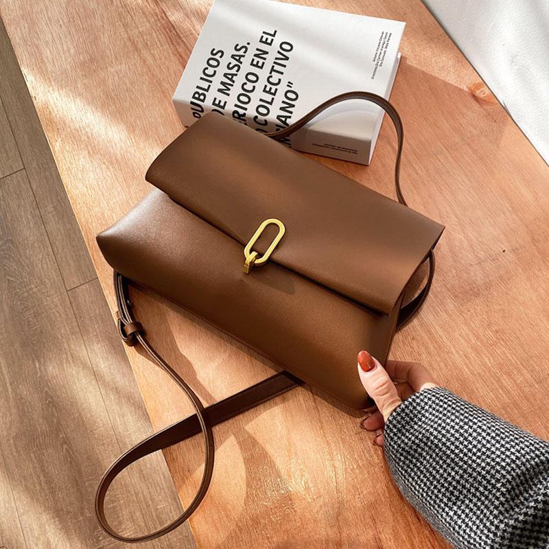Satchel Bag Women Cross-body Bags For Women 2021 Tote Bag High Quality Leather Handbag Flap Design Top Handle Female Bolso, Coffee shoulder bag
Satchel Bag Women Cross-body Bags For Women 2021 Tote Bag High Quality Leather Handbag Flap Design Top Handle Female Bolso, Coffee shoulder bag