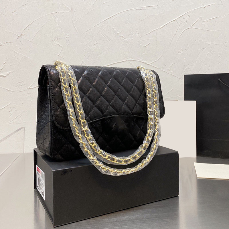 Classic Jumbo Double Falp Bags Quilted Genuine Leather France Women Lady Matelasse Chain Cross Body Shoulder Large Capacity Famous Designer Handbags 30*16CM, Box
Classic Jumbo Double Falp Bags Quilted Genuine Leather France Women Lady Matelasse Chain Cross Body Shoulder Large Capacity Famous Designer Handbags 30*16CM, Box