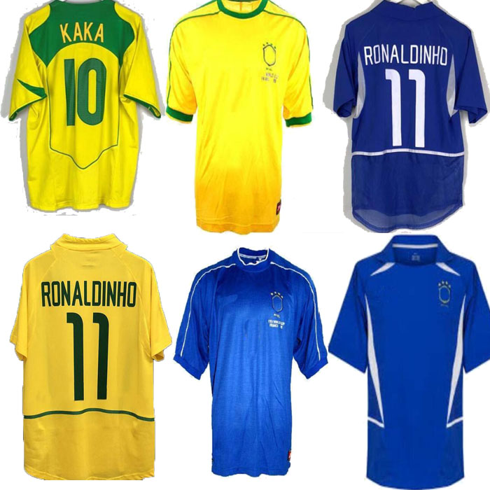 2002 2004 2006 Retro Brazils retro soccer jerseys home away ROMARIO KAKA RONALDINHO RIVALDO KAKA 94 98 00 02 06 Brazils football, Red
2002 2004 2006 Retro Brazils retro soccer jerseys home away ROMARIO KAKA RONALDINHO RIVALDO KAKA 94 98 00 02 06 Brazils football, Red